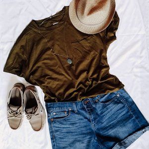 Madewell Denim Shorts Cut-off/Cuffed - Size 27